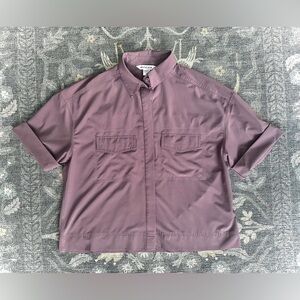 Athleta Hike Packable Top - Damask Mauve Purple